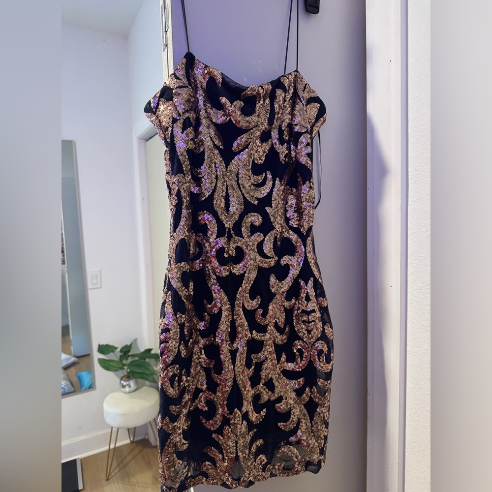 Beautiful sparkly mini dress